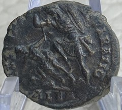 Genuine Ancient Roman Coin 348-350 AD Constantius II Fallen Horseman Authentic
