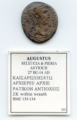 AUGUSTUS portrait, Seleucis and Pieria, Antioch Octavian as Augustus, 27BC-14AD
