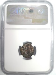 Constantine II Roman Empire BI Nummus AE3/4 NGC Ch AU Ancient Epfig Hoard Caesar
