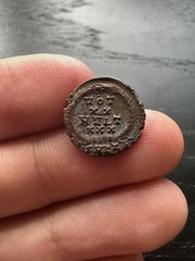 Ancient Roman Emperor Constans Coin (347-348 CE)