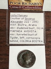 “Real Wives of Ancient Rome” Julia Mamaea, Mom, Severus Alexander 222-235 R1399