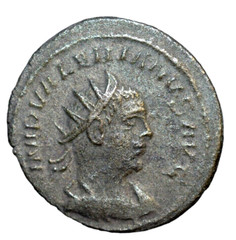 VALERIAN I, AD 253-260, BI ANTONINIANUS, (a872)