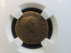 AD 222-235 AE20 – Sev Alexander, Bithynia Nicaea Age of Chaos Ancient Coin – NGC