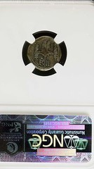 Roman Imperatorial Marc Anthony d.30 BC AR Denarius NGC Graded F
