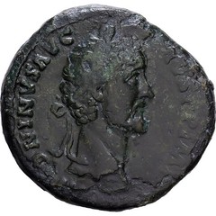 [#1545336] Roman Empire, Antoninus Pius, Sestertius, 156-157, Rome, Bronze, F