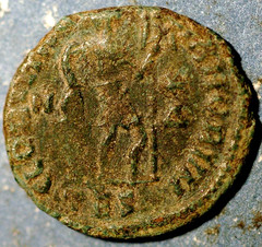 Roman Empire Follis Valens 364-367 AD Thesalonica Gloria Romanorum Bronze