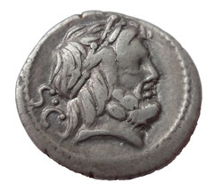 L. Procilius. 80 BC. AR Denarius. 3.73g / 19.5mm. 23R