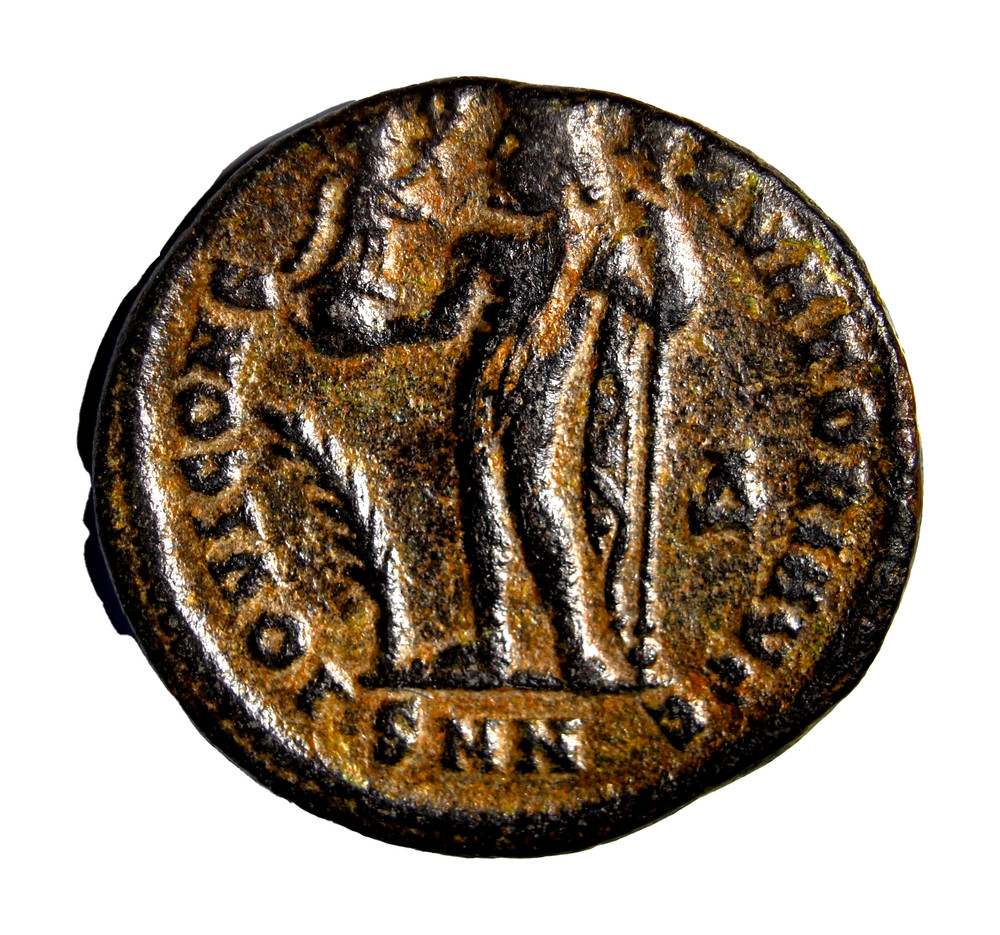 Licinius II Follis Providentiae Caess Nicomedia AD 317-320 Genuine Ancient Coin