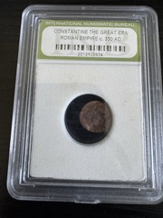INB certified Constantine the Great Era, Roman Empire Coin c330 AD