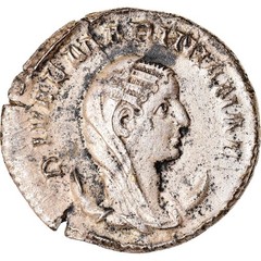 [#906523] Coin, Mariniana, Antoninianus, 253, Rome, AU, Billon, RIC:3.