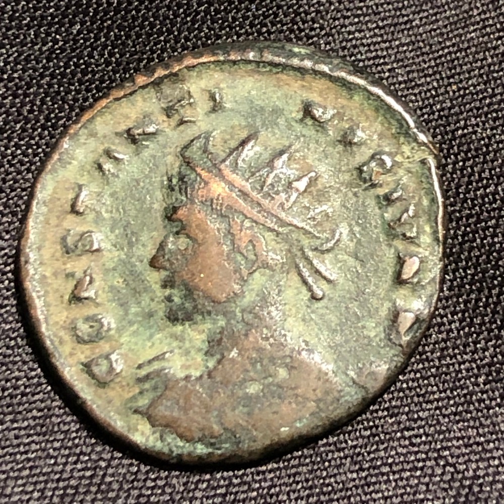 Ancient Rome Constantine II Radiate Follis BEATA TRANQVLLITAS PLON London 322 AD