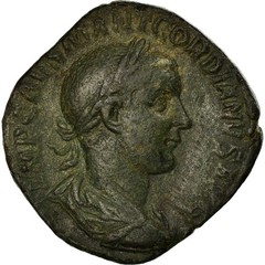 [#658910] Coin, Gordian III, Sestertius, 241-243, Rome, EF, Bronze, RIC:258, a