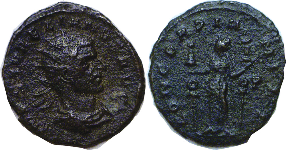 270-275 AD Roman Empire Aurelian Bronze Antoninianus