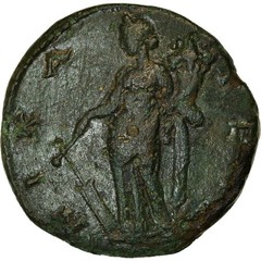 [#890931] Coin, Bithynia, Nikaia, Commodus, Bronze Æ, 166-177, EF, Bro, nze