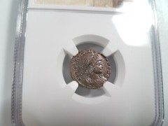 Constantine II Roman Empire BI Nummus AE3/4 NGC XF Ancient Epfig Hoard Pedigree