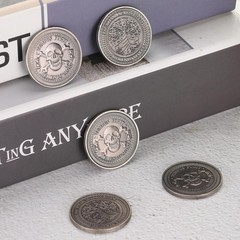 5 Stunning Memento Mori Coins with Skull and Tree Design – Thoughtful Gifts