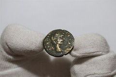 🧭 🇮🇹 Roman SELEUCIS SEVERUS ALEXANDER Zeus Kasios AE26 10.48Gr B98 #N567