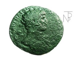 Roman Empire (Imp.Adriano) Dupondio-la FORTUNA