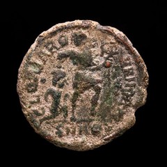 *Lucernae* Valens Follis GLORIA ROMANORVM / SMKB (6353) Cyzicus 364-367 AD.