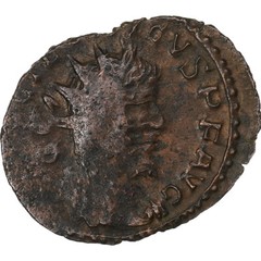 [#1276863] Tetricus I, Antoninianus, 272-273, Trier, Billon, VF, RIC:56