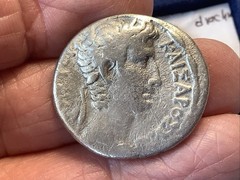 AUGUSTUS Silver Tetradrachm ROMAN EMPIRE