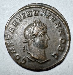 Ancient Roman Empire Constantine I “The Great” 307-337 AD Bronze Follis #6