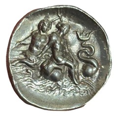Abukir Medallion Roman Tetradrachm Size Replicä