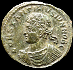 CONSTANTINE II, AD 316-340, AE FOLLIS, (a612)