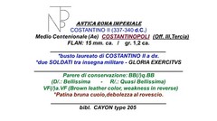 Impero Romano (Costantino II) Ae,Medio Centenionale
