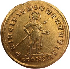 Gratian, AV Solidus Good VF
