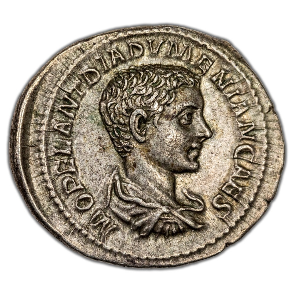 Ancient Rome AD 218 Diadumenian AR Denarius Coin RIC #116 Cohen #21 3.36g