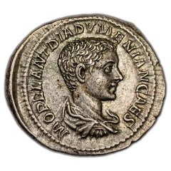 Ancient Rome AD 218 Diadumenian AR Denarius Coin RIC #116 Cohen #21 3.36g