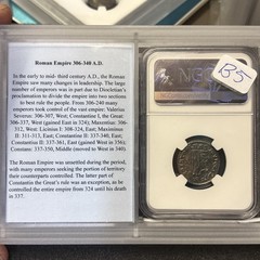 Roman Empire House of Constantine BI Reduced Nummus Licinius I AD 308-324 NGC