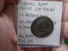 Imperial Rome Tacitus 275-276 AD AE Antoninianus RIC.140