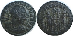 337-340 AD Roman Empire Constantine II Bronze AE3 Follis