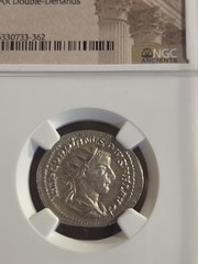 Gordian The 3rd Ar Double Denarius Silver. AU HIGH GRADE ANCIENT ROMAN…