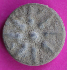 ORIGINAL Desert Patina Small Widows Mite Herod Hoard Holy Land Artifact COA A77