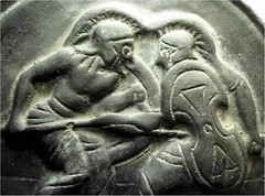 Roman Empire (Ancient Medal Plaque) Sicily School