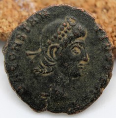 Roman Imperial | Constantius II | AE4 | 347-348 CE | Nicomedia | VOT XX MVLT XXX