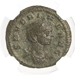 NGC F FINE Roman AE Ulpia Severina AD270-275 Wife of Aurelian