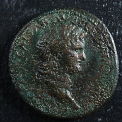 Nero Sestertius 62-68 Lugdunum RIC 390 Annona Ceres Sesterce Néron
