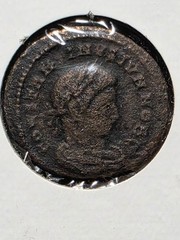 Constantine I the Great AD 324-325 Billon Nummus, 19mm #D5