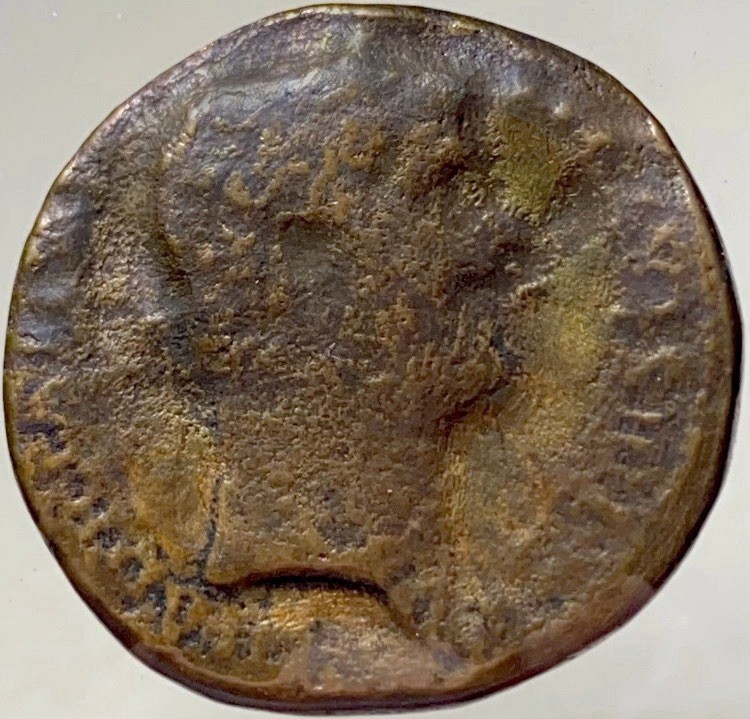 Large Ancient Roman Sestertius Coin 117-138AD Emperor Hadrian Genuine Circulated