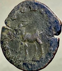 Genuine Ancient Roman Empire Coin 260-268AD Emperor Gallienus Iovi Cons Aug Goat