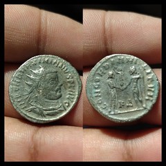 MAXIMIANUS HERCULIUS (286-305). Antoninianus Conservator CONCORDIA Roman Coin”*