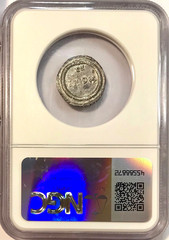 305-306 AD Constantius I Silver Argenteus Ancient Roman Coin NGC Choice XF
