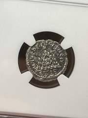 Septimius Severus AR Drachm Silver Roman Coin AD 193-211, NGC Choice XF