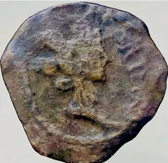 Roman Provincial 27BC-14AD Reign of Augustus Goddess Fortuna Neptune Coin Scarce