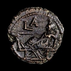 Roman Coin EGYPT. Alexandria. Diocletian 284AD Tetradrachm Reclining Nilvs