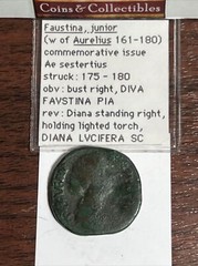 “Real Wives of Ancient Rome” Faustina, Jr., Wife Of Aurelius (161-180). R1400